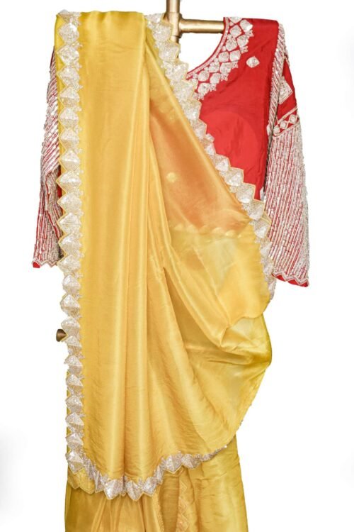 1 PIECE SAREE WITH READYMADE BLOUSE