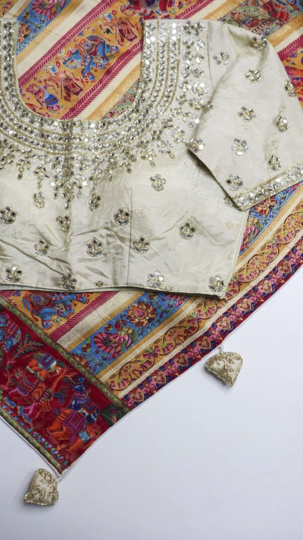 1 PIECE SAREE WITH BLOUSE [PC] - Image 4