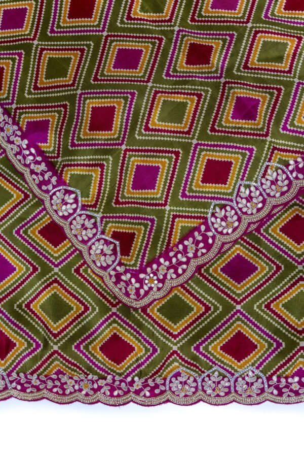 1 PIECE SAREE WITH BLOUSE {PC} - Image 4