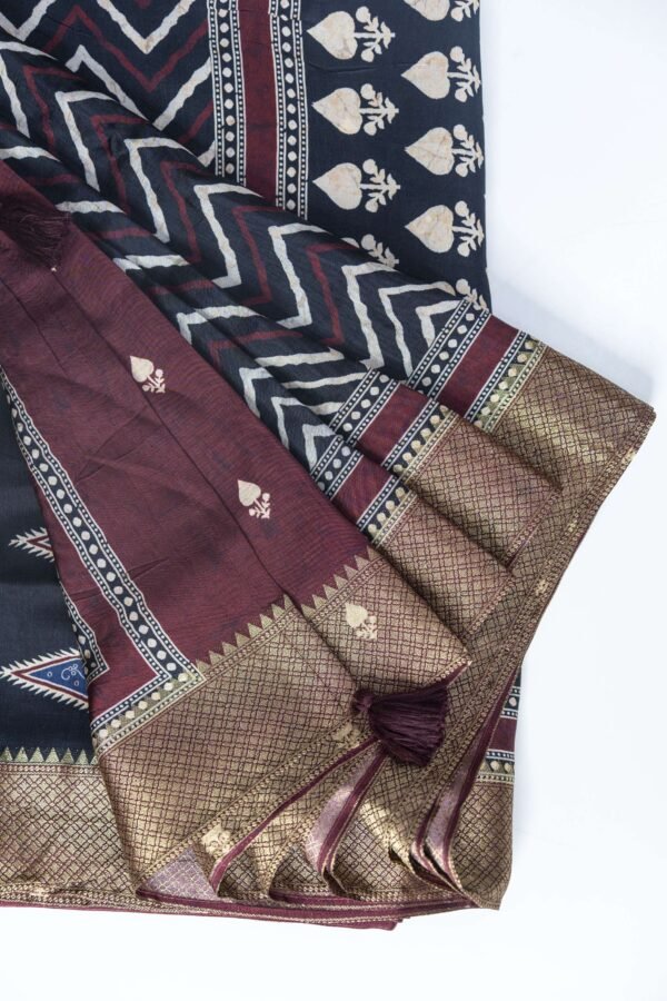 1 PIECE SAREE WITH BLOUSE [PC] - Image 2
