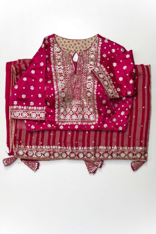 1 PIECE SAREE WITH READYMADE  BLOUSE