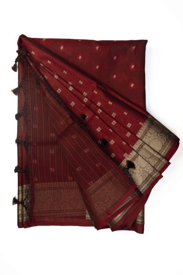 1 PIECE SAREE WITH BLOUSE [PC] - Image 4