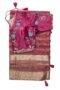 1 PIECE SAREE WITH READYMADE BLOUSE