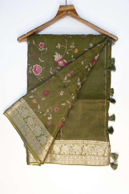1 PIECE SAREE WITH BLOUSE [PC]