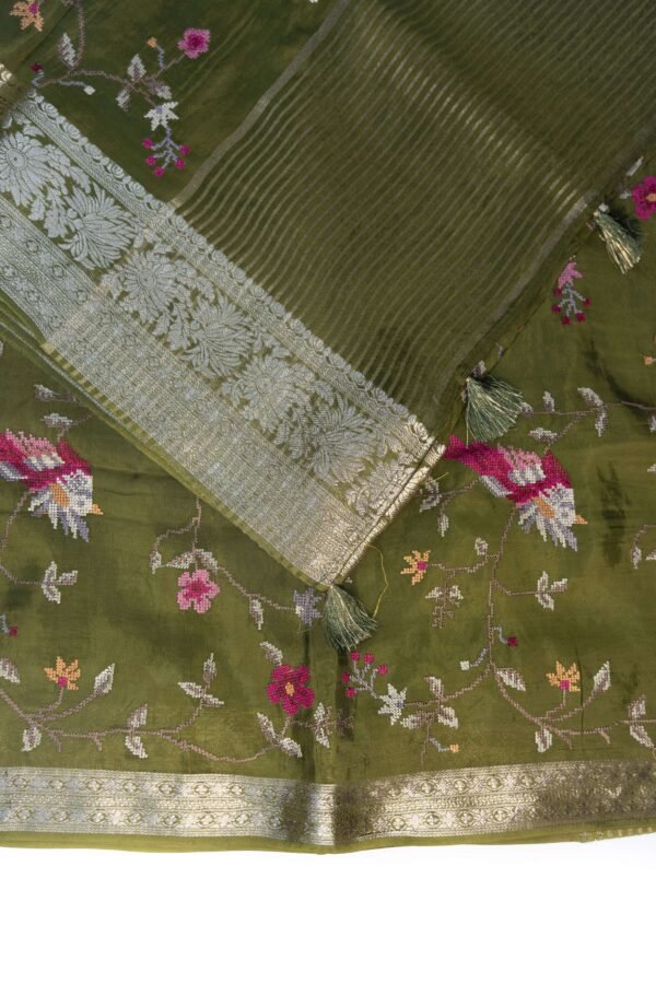 1 PIECE SAREE WITH BLOUSE [PC] - Image 4