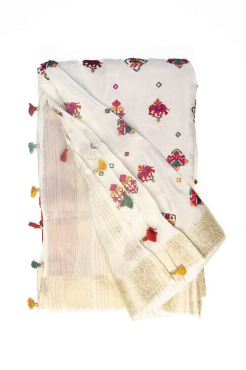1 PIECE SAREE WITH BLOUSE [PC]