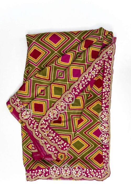 1 PIECE SAREE WITH BLOUSE {PC}