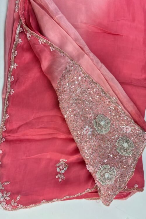 1 PIECE SAREE WITH BLOUSE PIECE