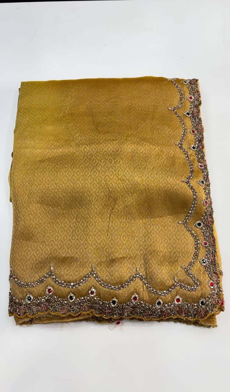 1 PIECE SAREE WITH BLOUSE PIECE