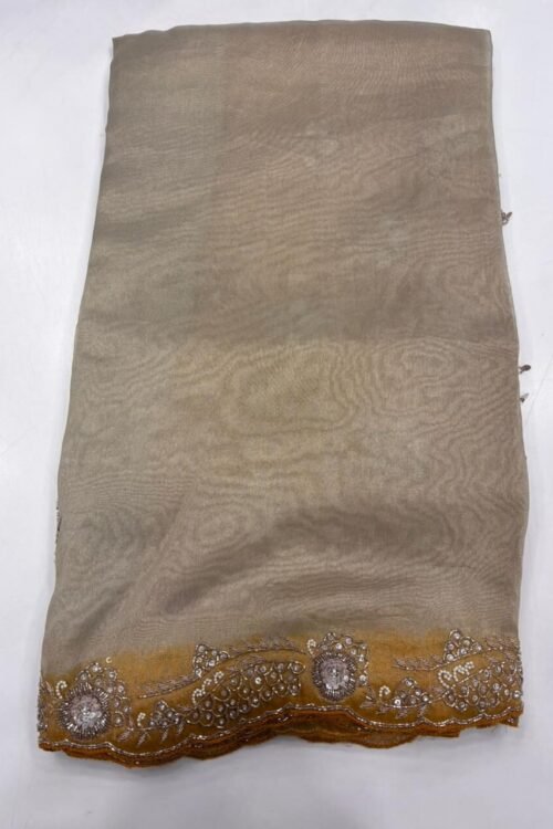 GEORGETTE TISSUE SAREE