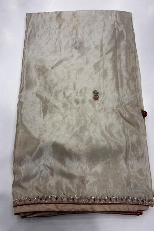 GEORGETTE TISSUE SAREE