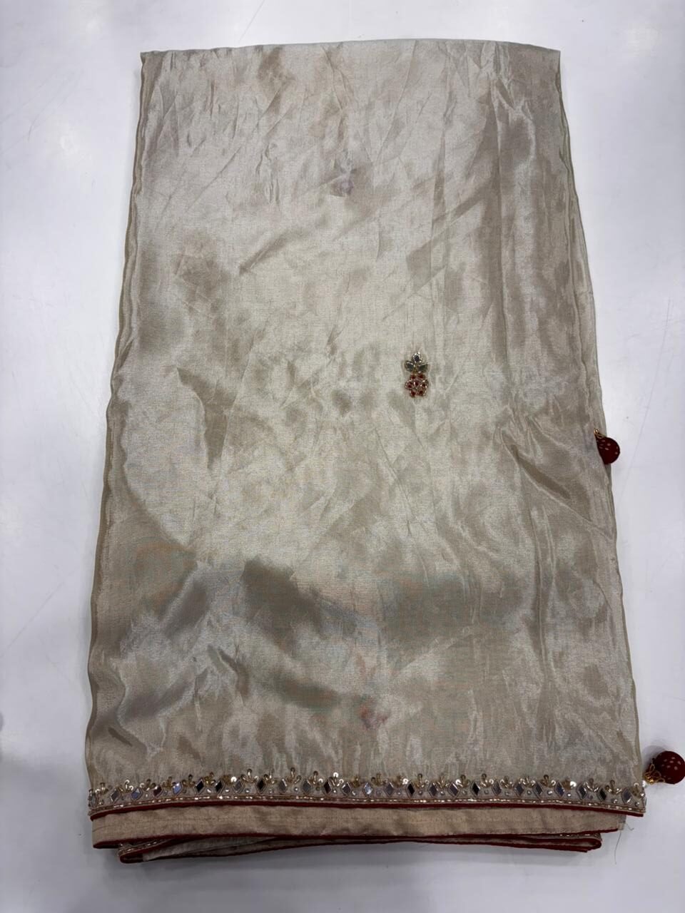 GEORGETTE TISSUE SAREE