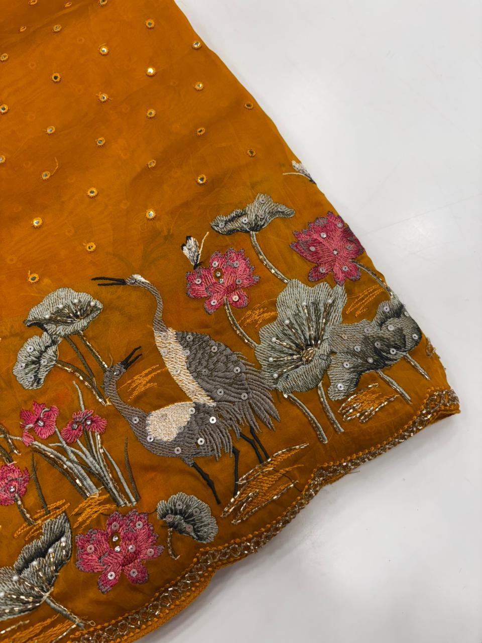 CREPE SILK SAREE - Image 2