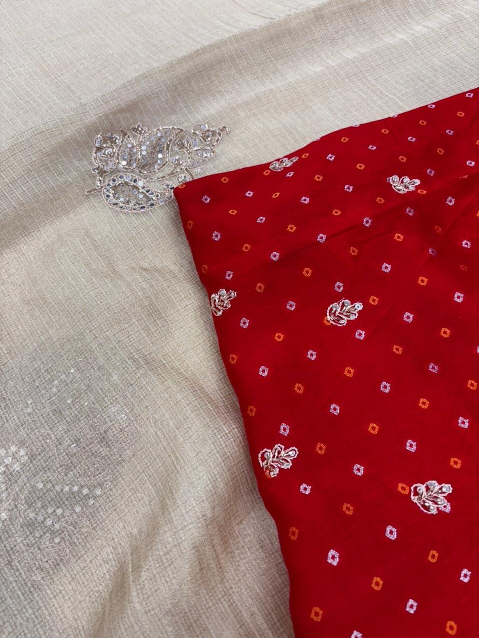 TISSUE SAREE - Image 3