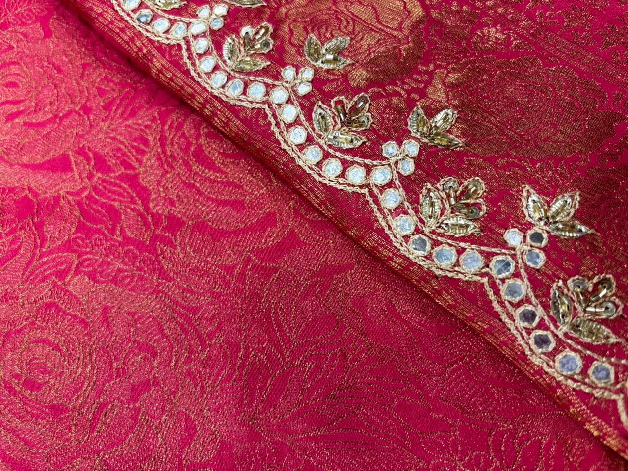 CREPE SILK SAREE - Image 3