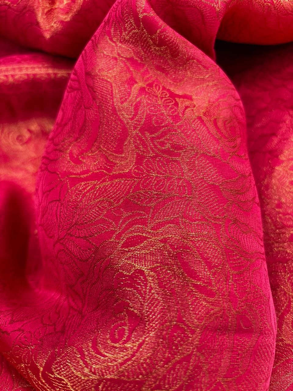CREPE SILK SAREE - Image 4
