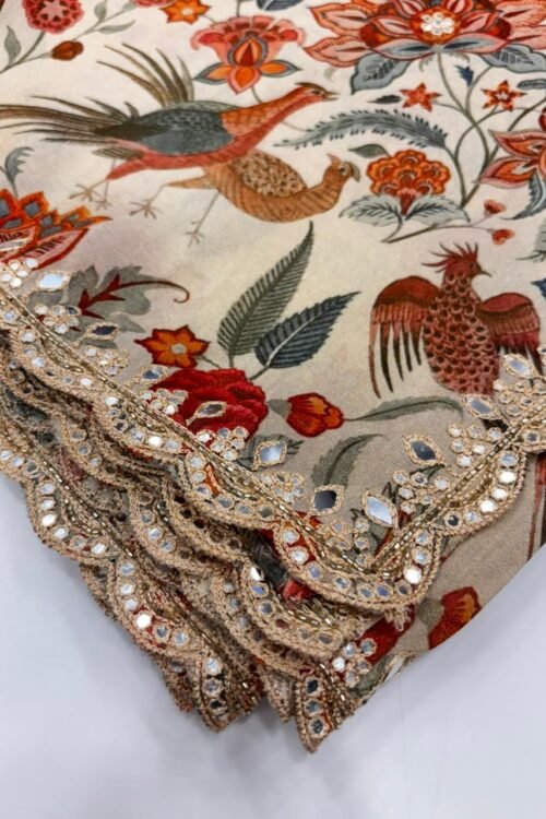 GEORGETTE TISSUE SAREE