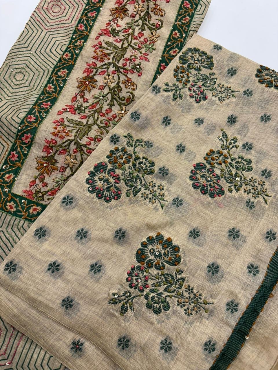 CHANDERI SILK SUIT - Image 2