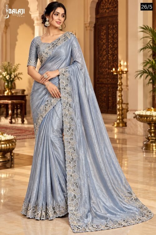 1 PIECE SAREE WITH BLOUSE [FABRIC]