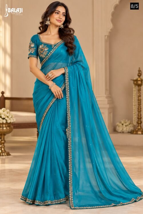 1 PIECE SAREE WITH BLOUSE [FABRIC]
